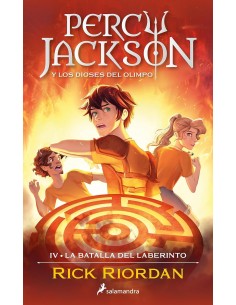 Percy Jackson y los dioses del Olimpo 4 - La batalla del laberinto