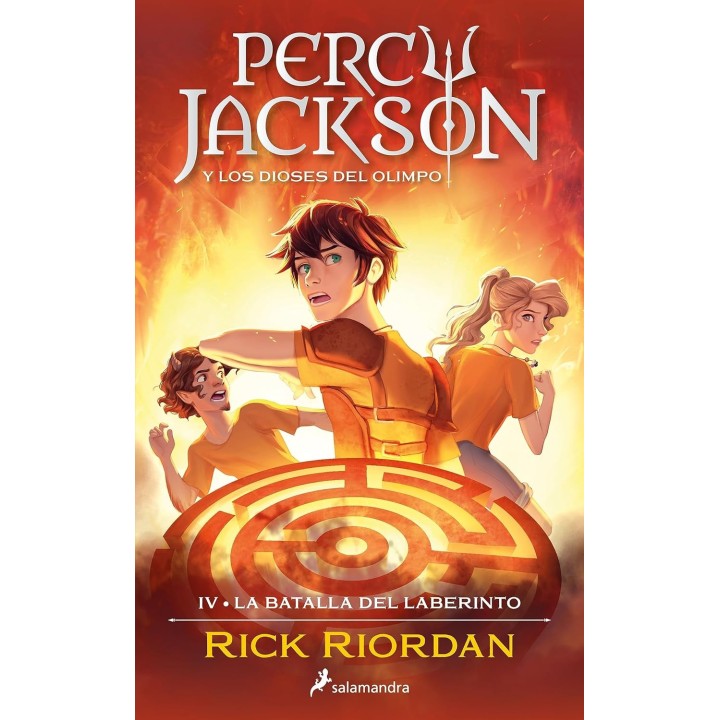 Percy Jackson y los dioses del Olimpo 4 - La batalla del laberinto
