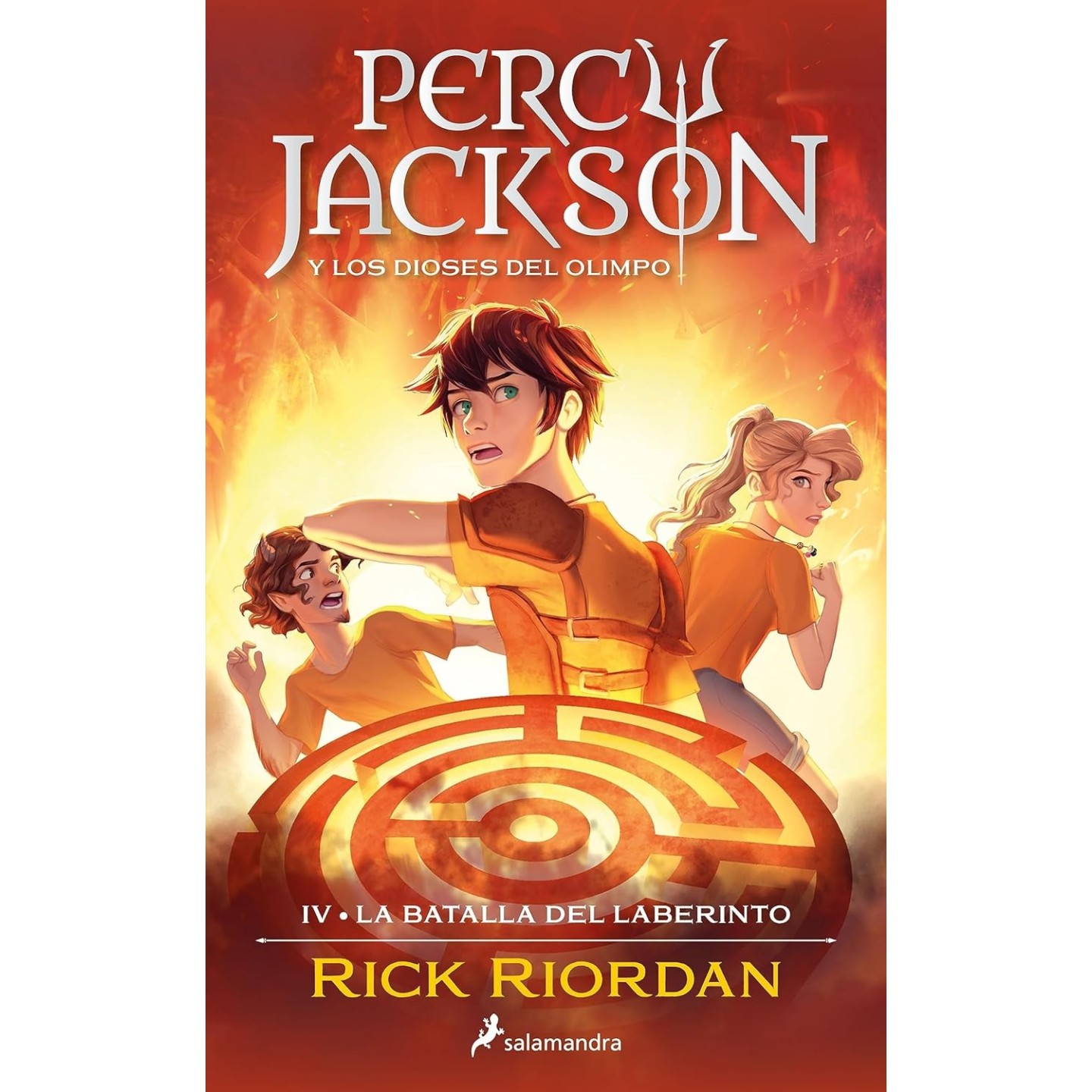 Percy Jackson y los dioses del Olimpo 4 - La batalla del laberinto