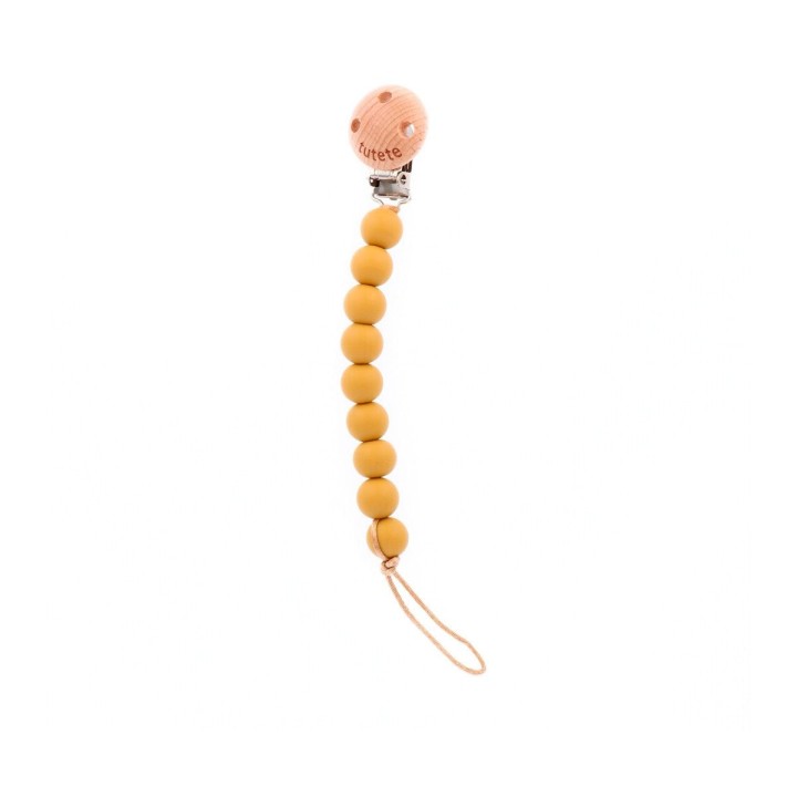 Chupetero Silicona Pure Mustard