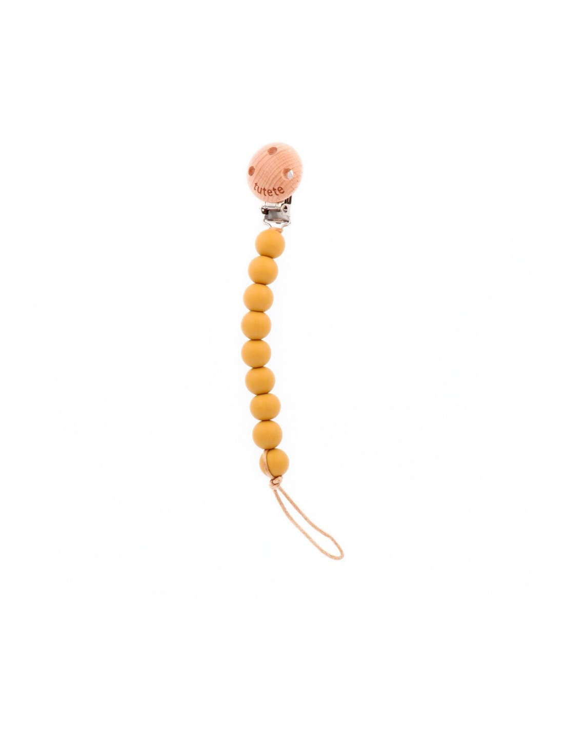 Chupetero Silicona Pure Mustard