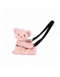 Bolsito Oso Rosa Claro 30 cm