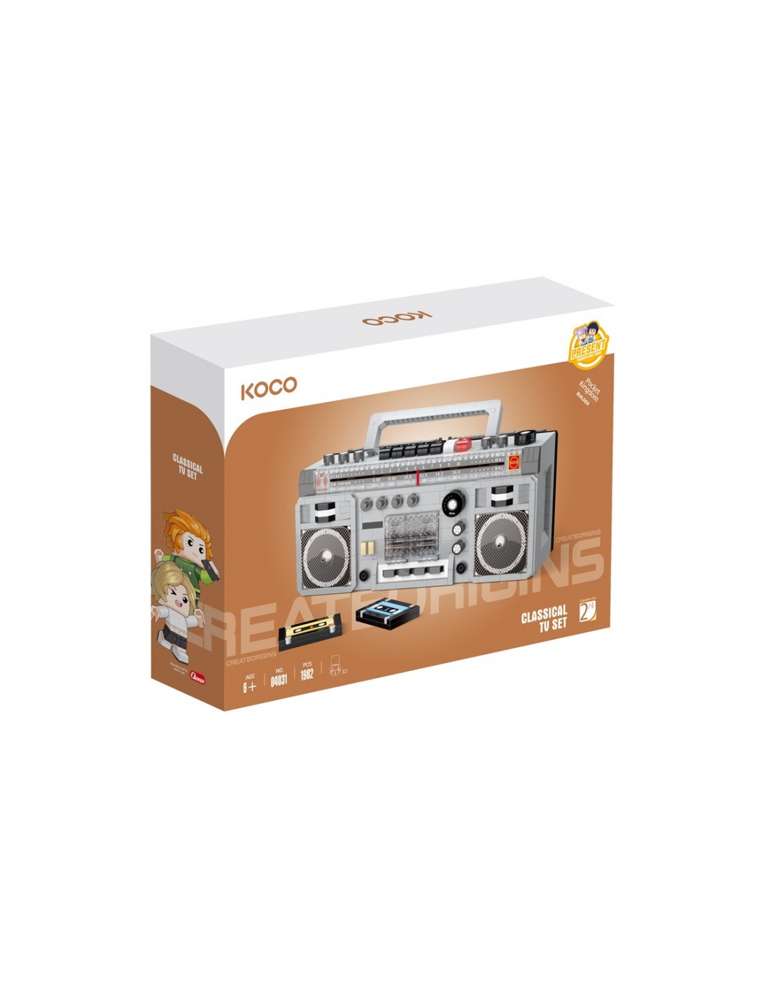 Kioco Koco Radio Vintage - 1982 Piezas