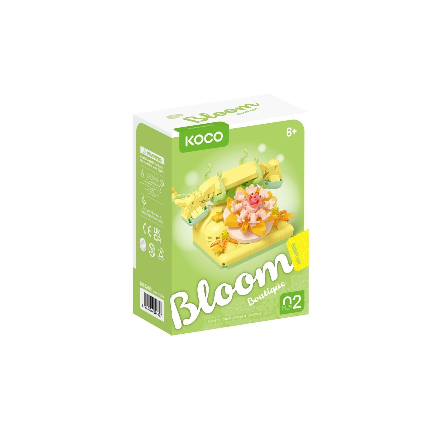 Koco Teléfono - 336 Piezas