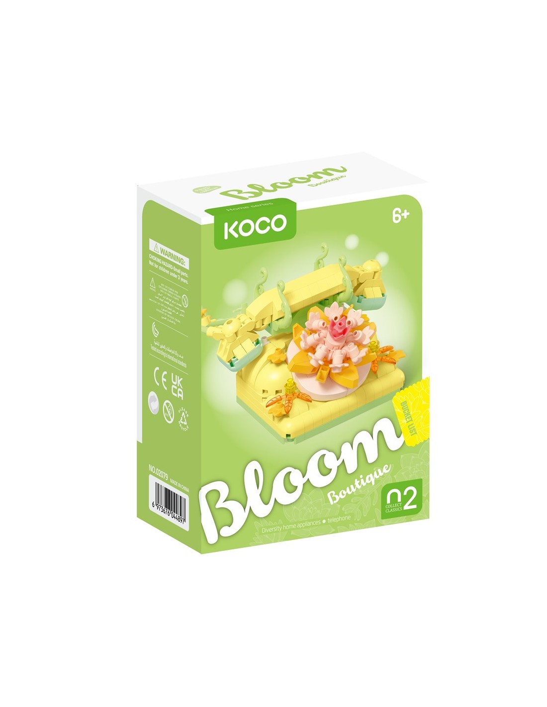 Koco Teléfono - 336 Piezas