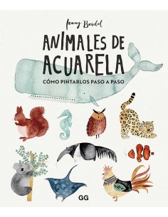 Animales de acuarela - Cómo dibujarlos paso a paso