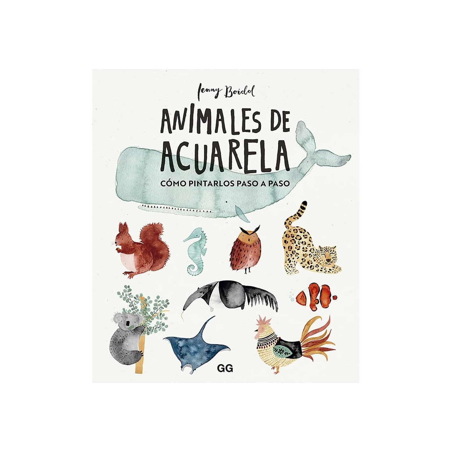 Animales de acuarela - Cómo dibujarlos paso a paso