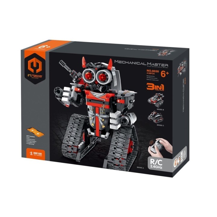 iMMaster Robot y Coche Radio Control 3 en 1 - 419 Piezas