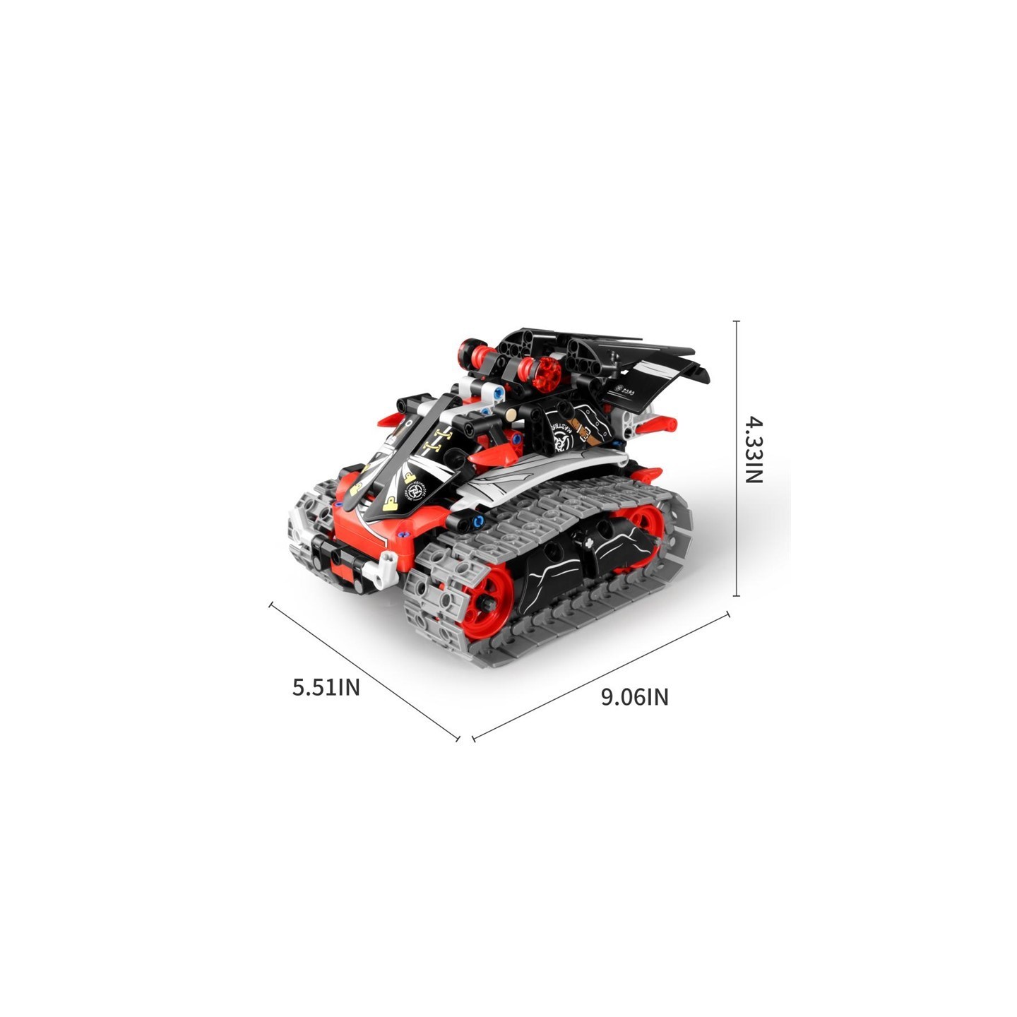 iMMaster Robot y Coche Radio Control 3 en 1 - 419 Piezas