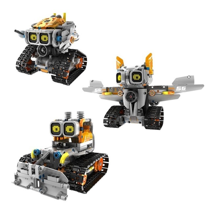 iMMaster Robot Naranja con Paneles 3 en 1 - 451 Piezas