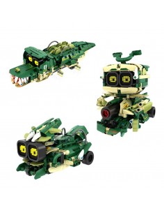 iMMaster Robot Verde con Paneles 3 en 1 - 513 Piezas 2