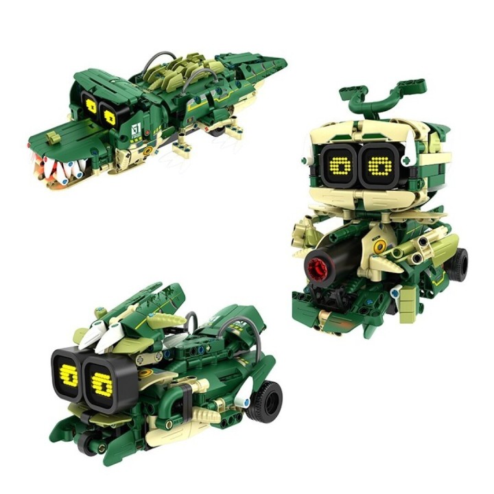 iMMaster Robot Verde con Paneles 3 en 1 - 513 Piezas