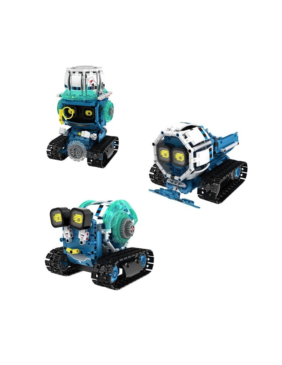 iMMaster Robot Azul con Paneles 3 en 1 - 494 Piezas