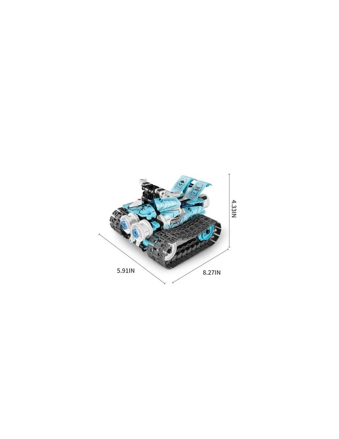 iMMaster Robot Stunt Car App 3 en 1 - 398 Piezas