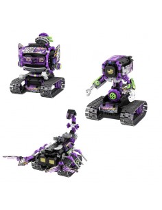 iMMaster Robot Lila con Paneles 3 en 1 - 458 Piezas 2
