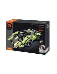 iMMaster Coche Deportivo Verde 2 en 1 con Radio Control - 335 Piezas