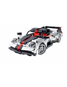 iMMaster Coche Radio Control Blanco - 476 Piezas 2