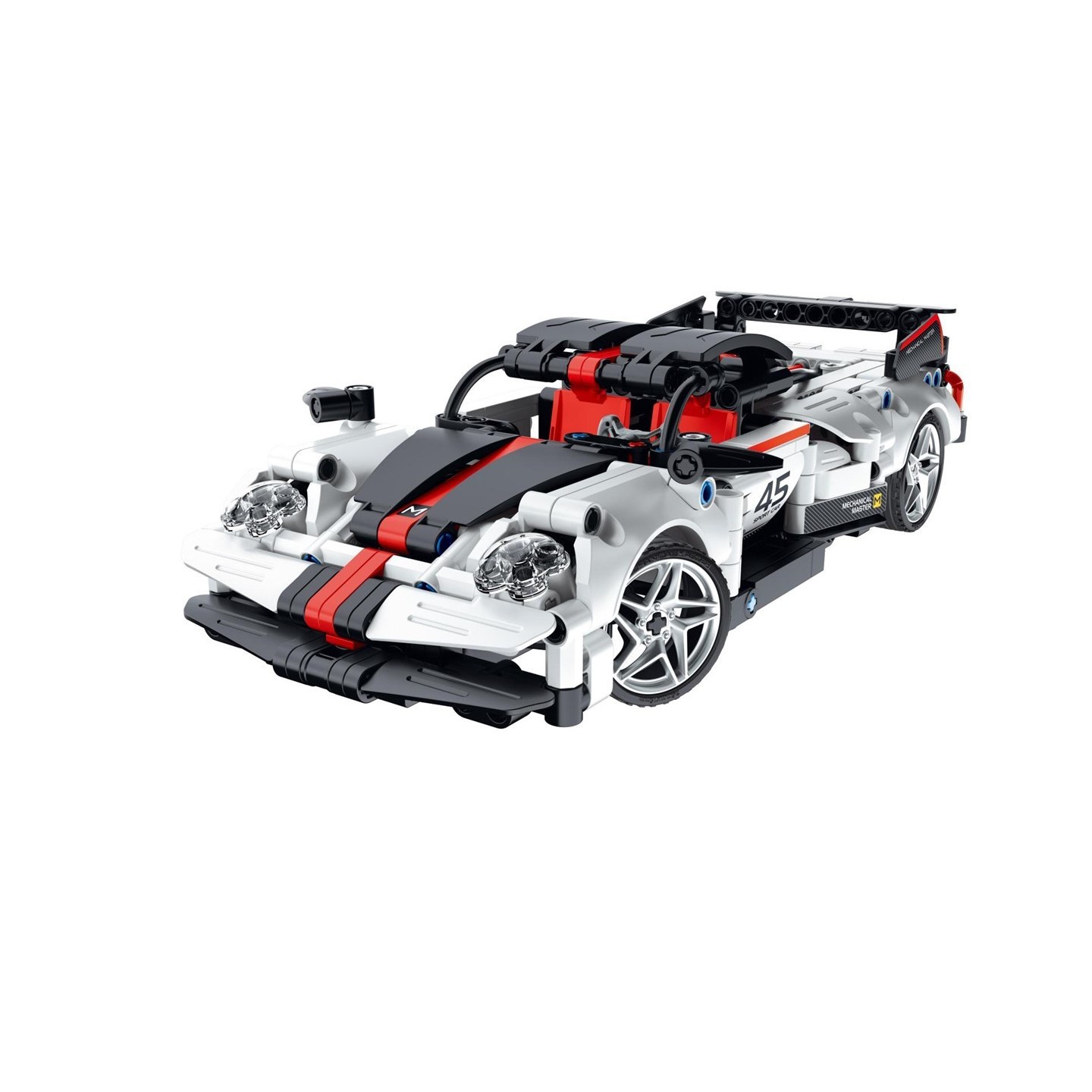 iMMaster Coche Radio Control Blanco - 476 Piezas