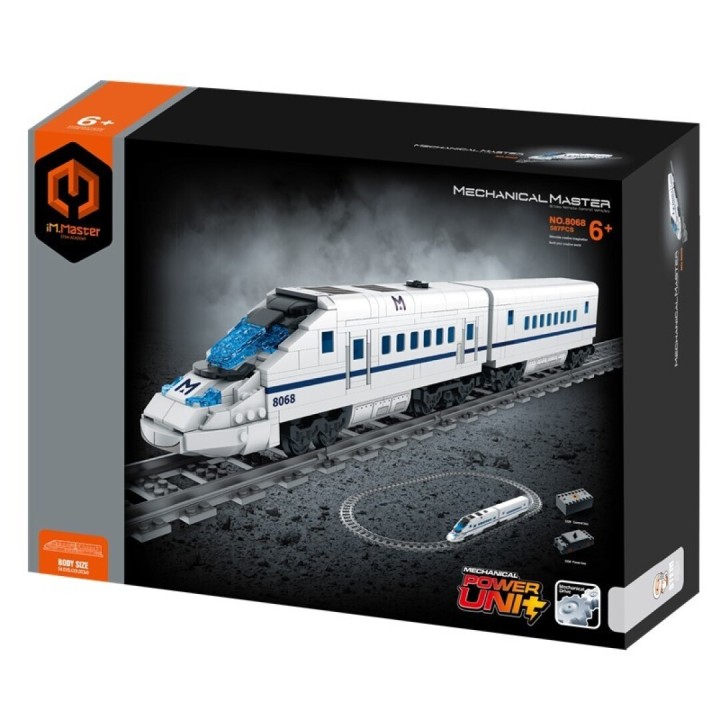 iMMaster Tren Blanco - 587 Piezas