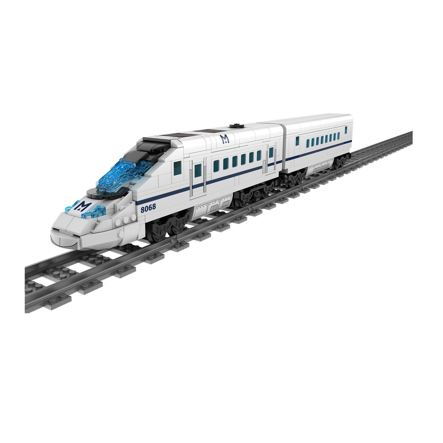iMMaster Tren Blanco - 587 Piezas