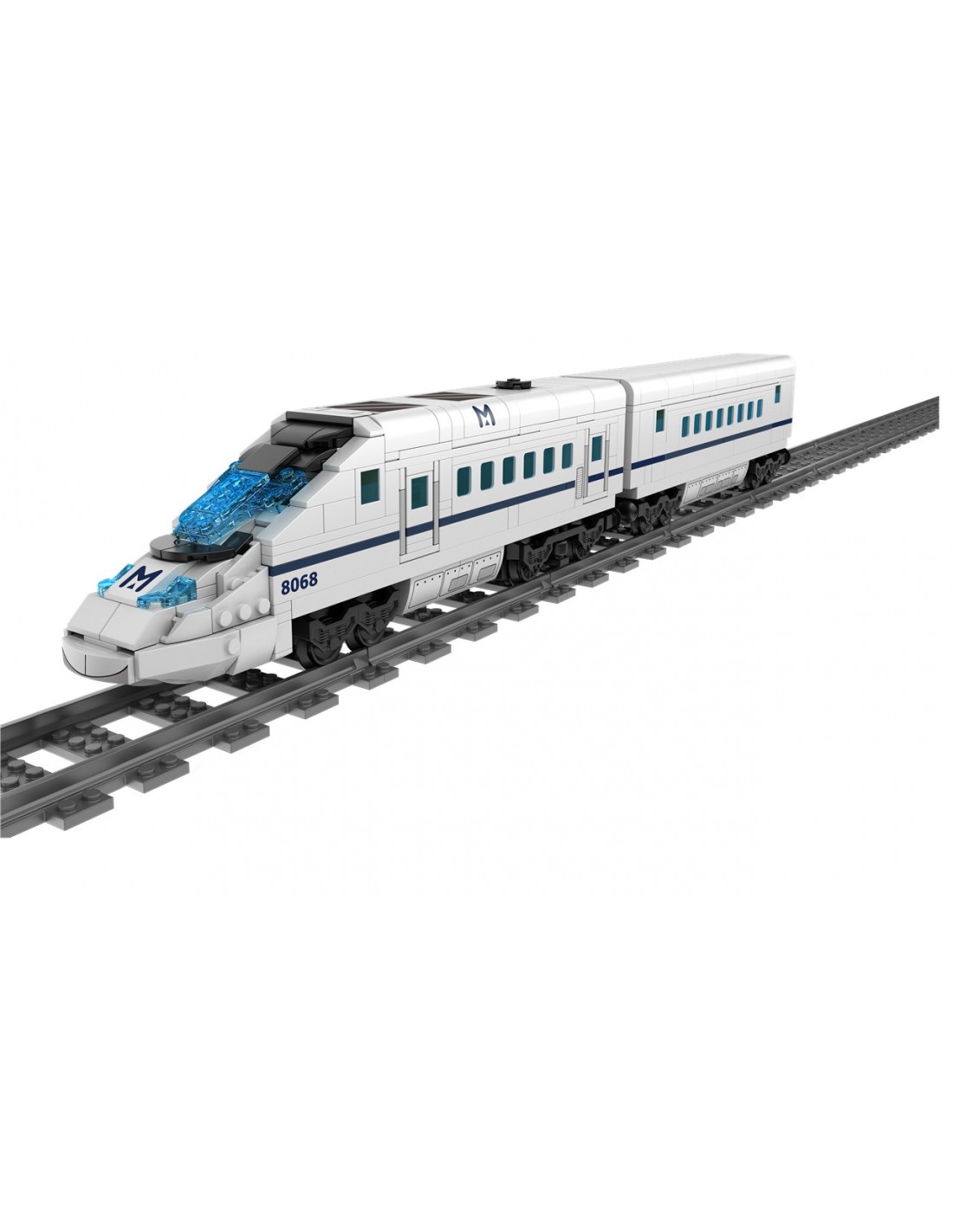 iMMaster Tren Blanco - 587 Piezas