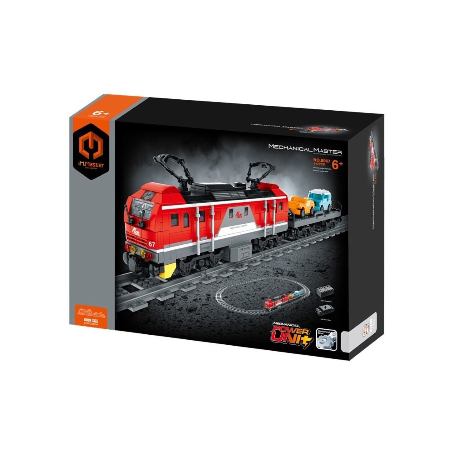 iMMaster Tren Rojo - 617 Piezas