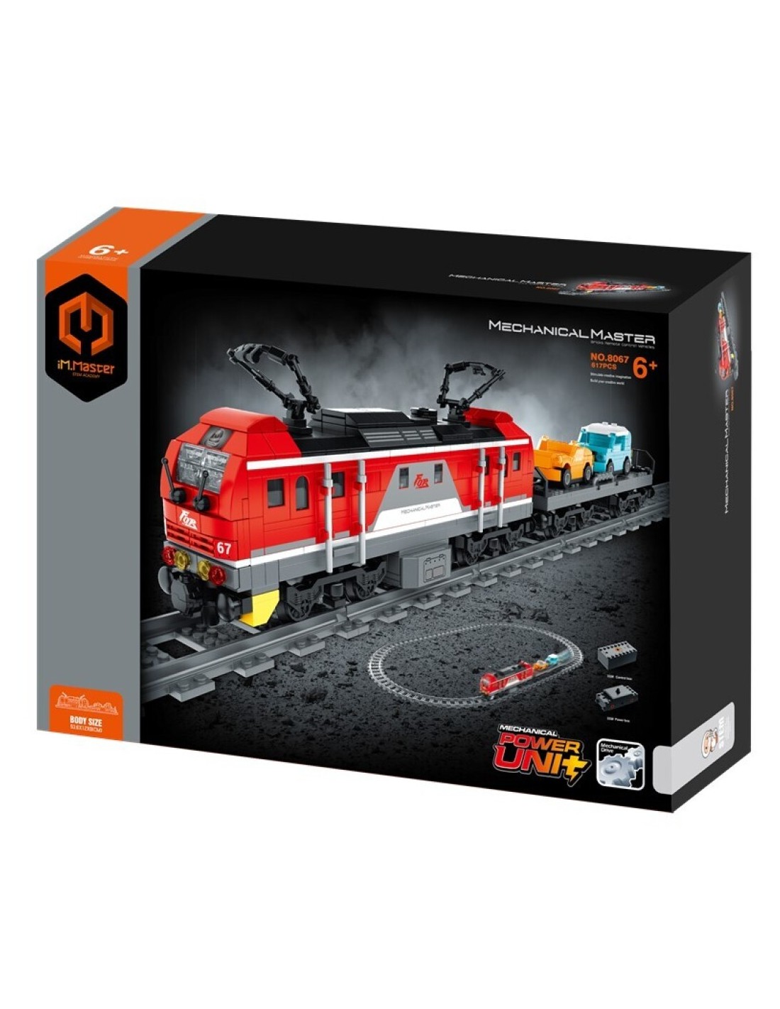 iMMaster Tren Rojo - 617 Piezas