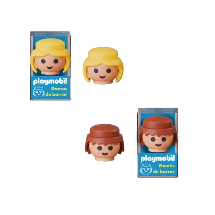 Goma de Borrar Playmobil