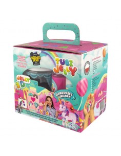 Conjunto Tubi Jelly 6 colores y Acuario - Unicornio