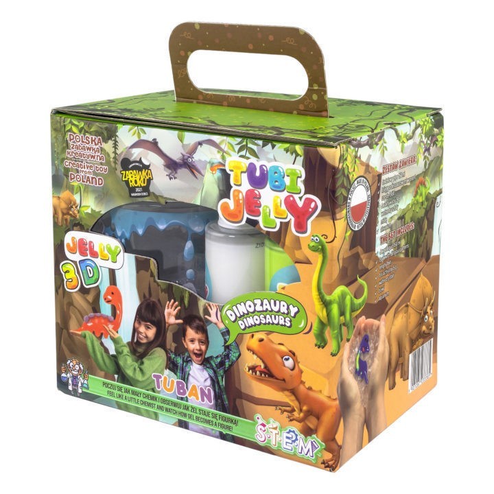 Conjunto Tubi Jelly 6 colores y Acuario - Dinos
