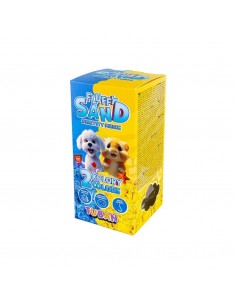 Set Fluffy Sand Azul y Amarillo 2 x 70 g