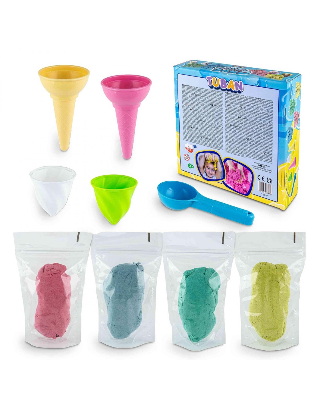 Set Fluffy Sand Heladería