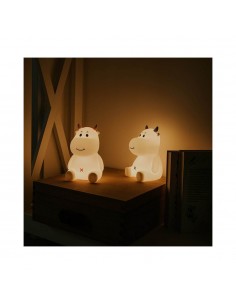 Lámpara de Noche Quitamiedos LED Vaquita Azul 2