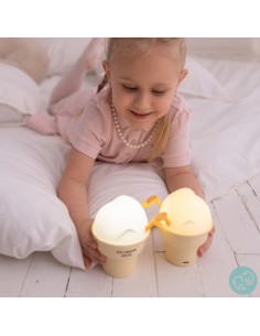 Lámpara de Noche Quitamiedos LED Helado Patito 2