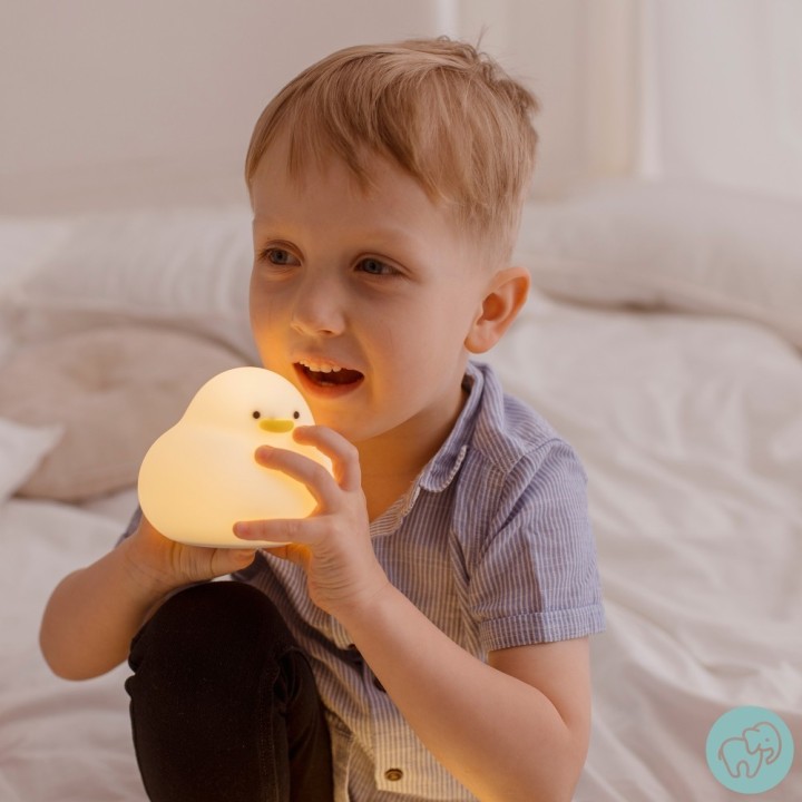 Lámpara de Noche Quitamiedos LED Patito
