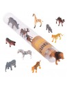 Tubo de 12 Animales Salvajes