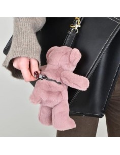 Peluche decoración para bolso/mochila Osito Marfil 20 cm 2