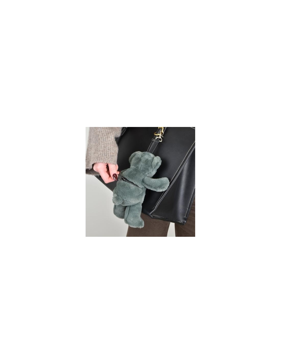 Peluche decoración para bolso/mochila Osito Terracota 20 cm