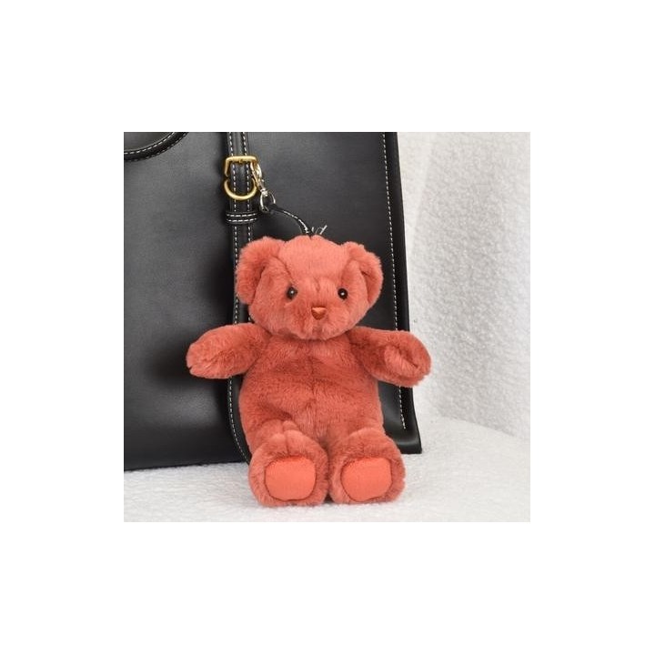 Peluche decoración para bolso/mochila Osito Terracota 20 cm