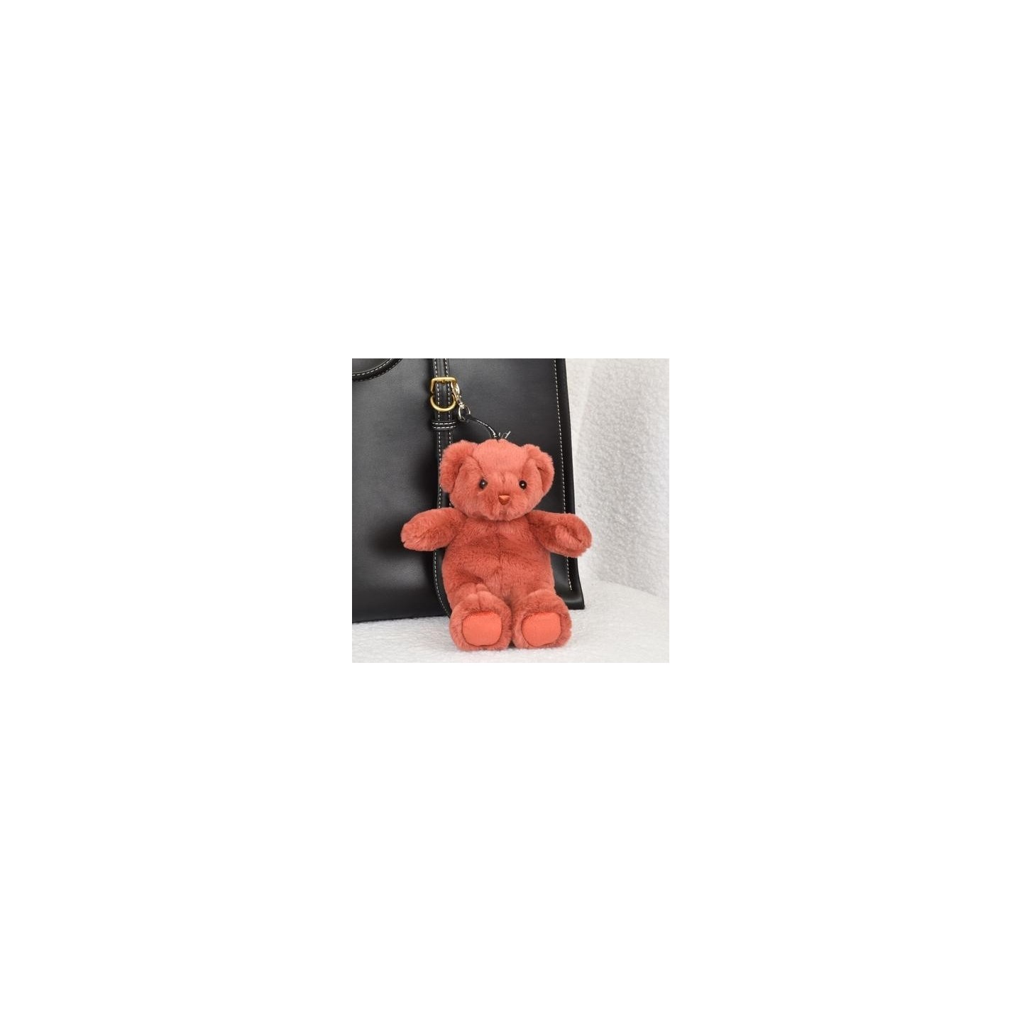 Peluche decoración para bolso/mochila Osito Terracota 20 cm