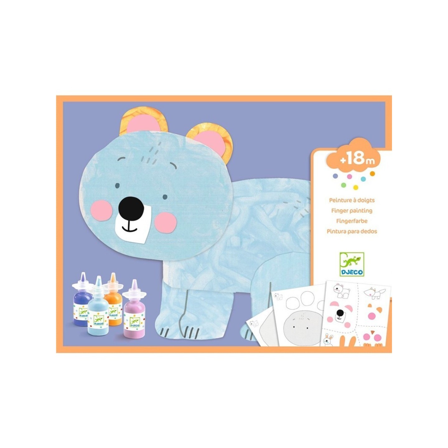 Pintura con dedos  - Animalitos