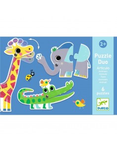 Puzle Dúo Animales Articulados