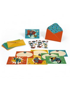 Pack 8 Invitaciones Pum Bang 2