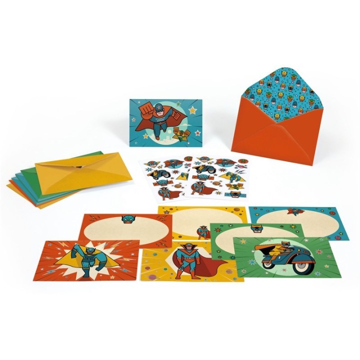 Pack 8 Invitaciones Pum Bang