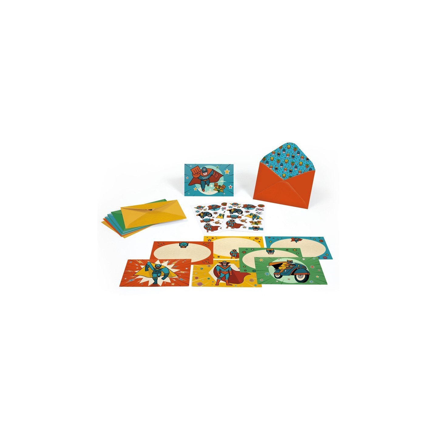 Pack 8 Invitaciones Pum Bang