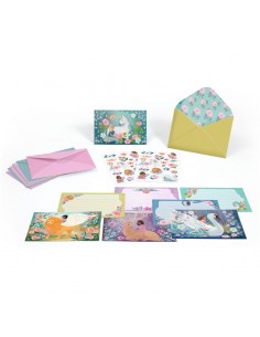 Pack 8 Invitaciones Criaturas Maravillosas 2