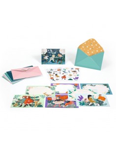 Pack 8 Invitaciones Amigas del Jardín 2