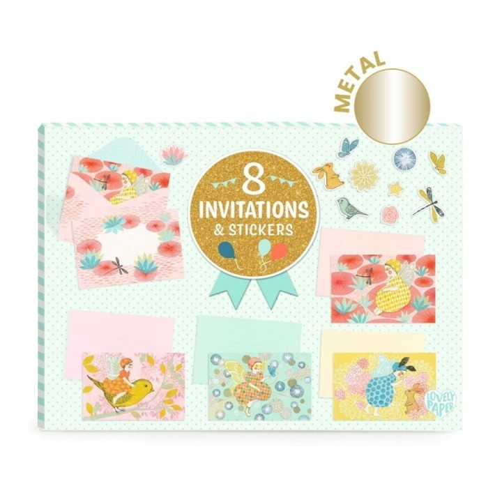 Pack Invitaciones Hadas por un Día