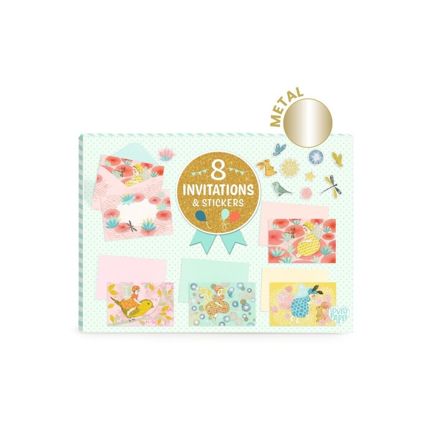 Pack Invitaciones Hadas por un Día