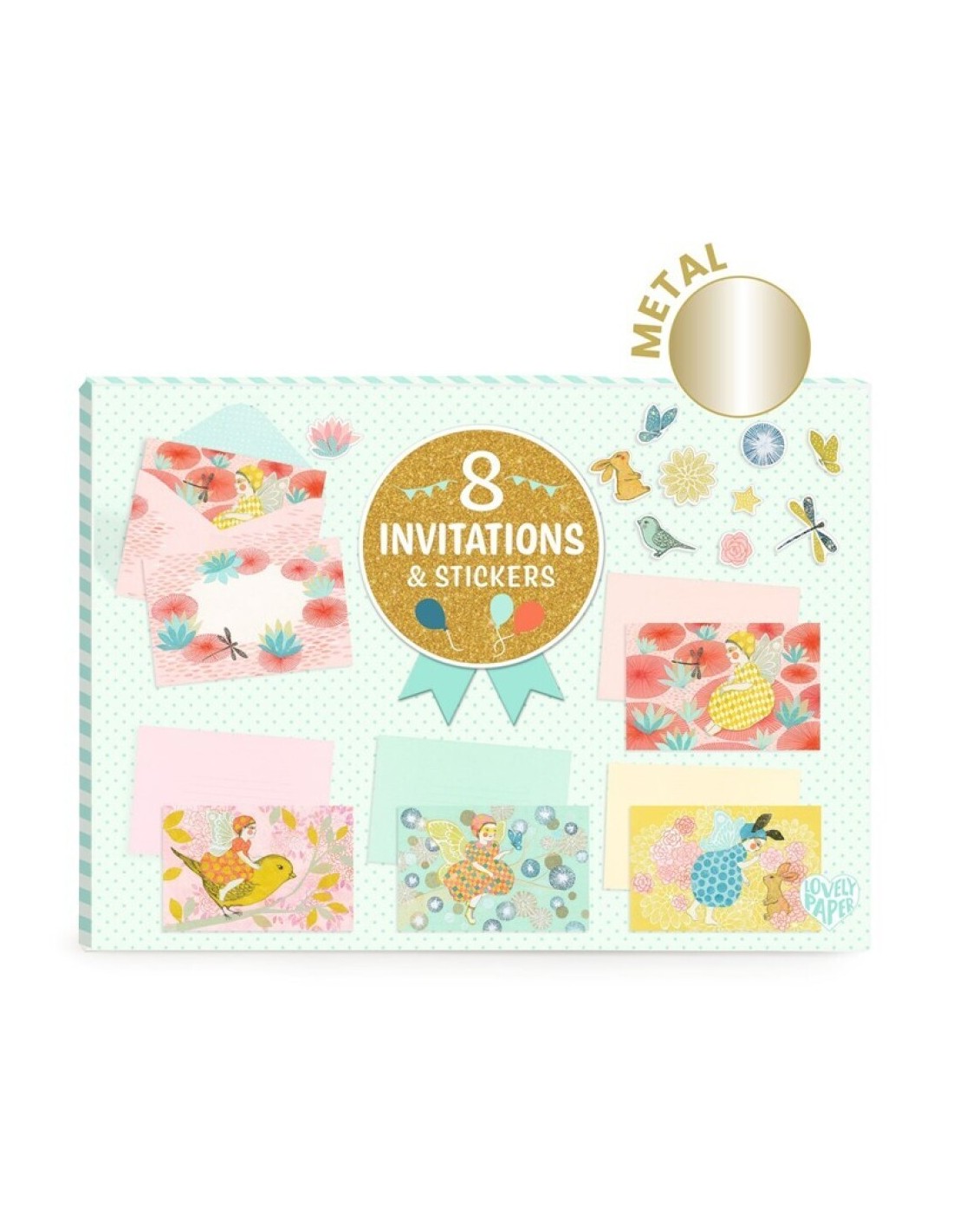 Pack Invitaciones Hadas por un Día